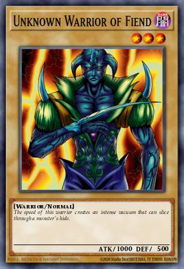 Guerreiro Demoníaco Desconhecido — Starter Deck: Kaiba 017