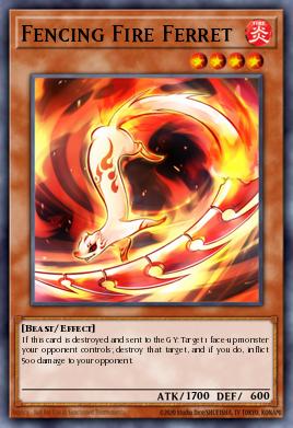 Furão de Fogo Esgrimista — 2014 Mega-Tin Mega Pack EN123