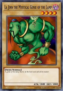 La Jinn, o Gênio Místico da Lâmpada — Millennium Pack EN029