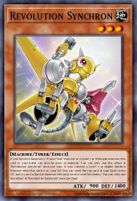 Revolution Synchron — Legendary 5D's Decks ENY10