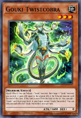 Gouki Torção-cobra — 2018 Mega-Tin Mega Pack EN038