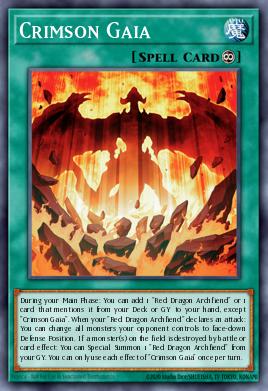 Crimson Gaia — Rarity Collection 5 EN070
