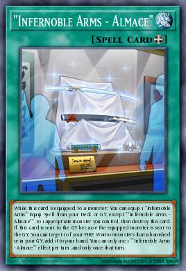"Infernoble Arms - Almace" — Duelist Nexus EN056