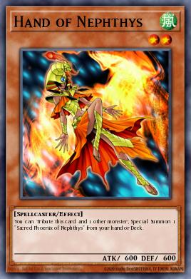 Mão de Nephthys — Flaming Eternity EN006