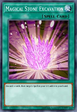 Escavação da Pedra Mágica — Dragons Collide Structure Deck EN030