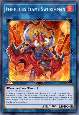 Espadachim da Chama Feroz — Duel Overload EN032
