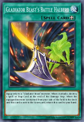 Alabarda de Batalha das Bestas Gladiadores — Gladiator's Assault: Special Edition EN055