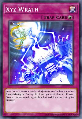 Xyz Wrath — Galactic Overlord Sneak Peek Participation Card EN089