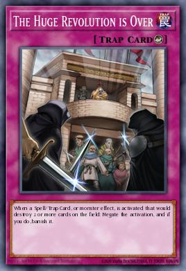 A Enorme Revolução Terminou — Machine Reactor Structure Deck EN038