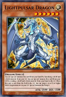 Dragão Pulso de Luz — Dragons Collide Structure Deck EN001