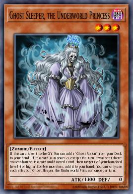 Ghost Sleeper, the Underworld Princess — Battles of Legend: Monstrous Revenge EN024