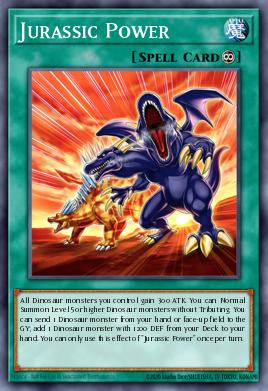 Jurassic Power — Duelist Nexus EN053