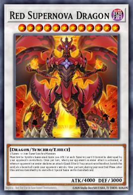 Dragão Vermelho Super Nova — Battles of Legend: Glorious Gallery EN139