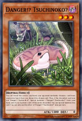 Perigo!? Tsuchinoko? — Structure Deck: Dark World EN021