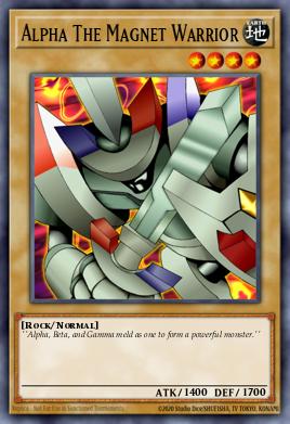 Alfa, o Guerreiro Ímã — Structure Deck: Yugi Muto EN007