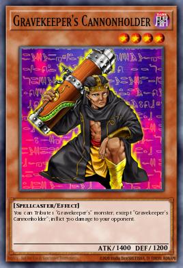 Segurador de Canhões do Coveiro — Structure Deck: Marik (TCG) EN012